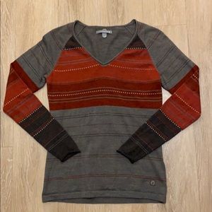 Smartwool striped sweater Medium
